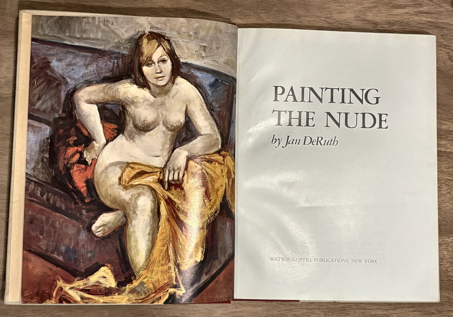 Painting the Nude — Jan DeRuth
