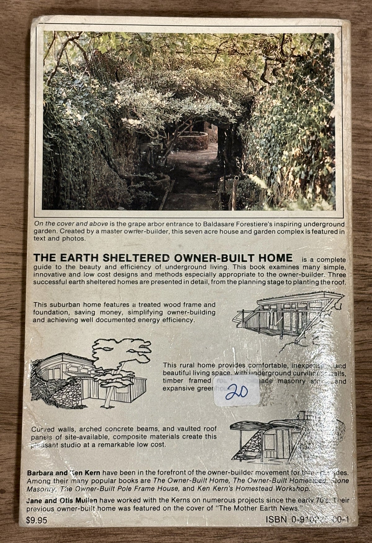 The Earth Sheltered Owner-Built Home — Barbara and Ken Kern