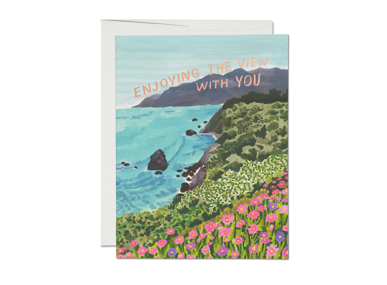 Greeting Card - Enjoying the View